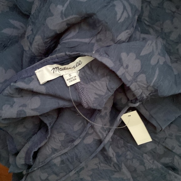 Madewell floral midi semi sheer sexy coverup/dress NWT! - Picture 9 of 9